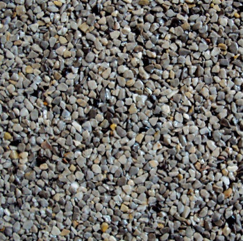 Marmorkiesel Musterplatte Naturgrau mittel ( 2 - 6 )
